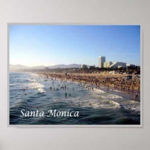 Santa Monica - Vereinigte Staaten - Poster