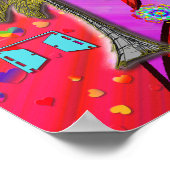 Santa Monica Vista Express Poster (Ecke)