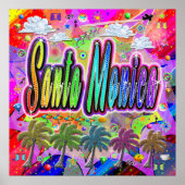 Santa Monica Vista Express Poster (Vorne)