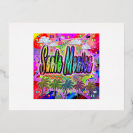 Santa Monica Vista Express Postkarte