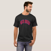 Santa Monica Washed Effect Classic T-Shirt (Vorne ganz)