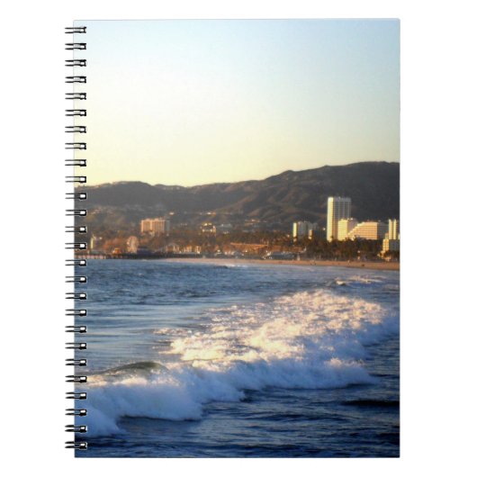 Santa Monica Waves Notizblock (Vorderseite)