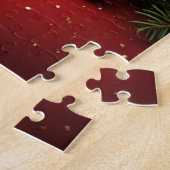 Santa Monogramm A für Weihnachtsgeschenke Puzzle (Seite)