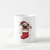 Santa Mops Delight Kaffeetasse (Mittel)