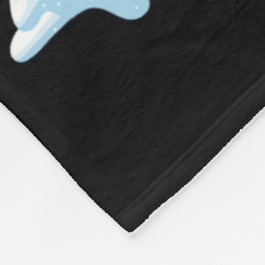 Santa Mops mit Elf Katze Weihnachtsleuchten Besitz Fleecedecke (Ecke)