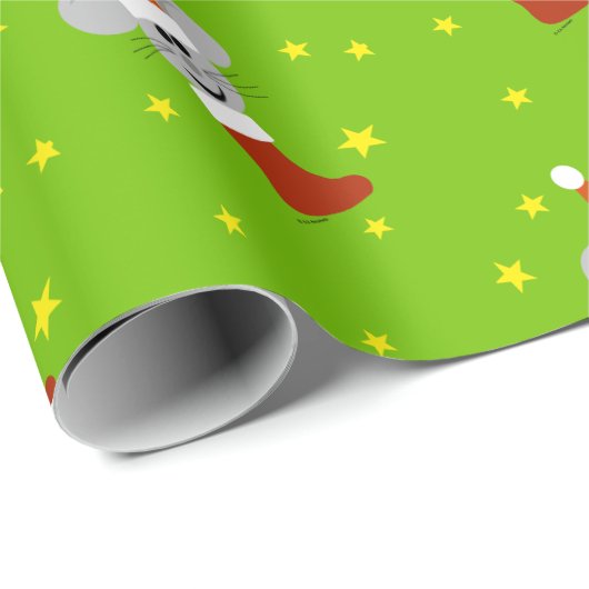 Santa Mouse Kinder Weihnachtswackelpapier Geschenkpapier (Rolleneckpunkt)