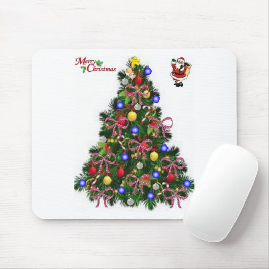Santa Mouse Pad Mousepad (Mit Mouse)