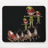 Santa Mouse Pad Mousepad (Vorne)
