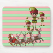 Santa Mouse Pad Mousepad (Vorne)