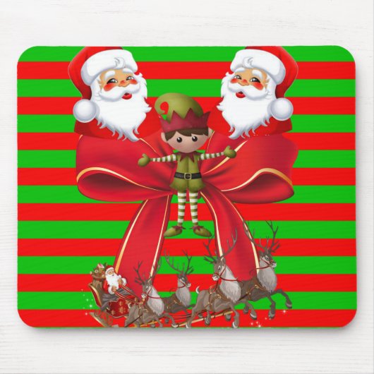 Santa Mouse Pad Mousepad (Vorne)