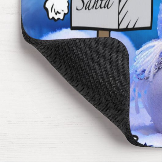 Santa Mouse Pad Mousepad (Ecke)