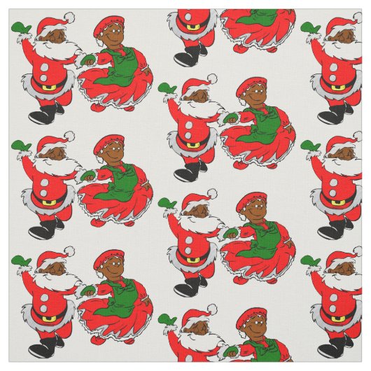 Santa mraus Stoff (Muster)