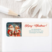 Santa Mrs Claus Merry Christmas (Insitu)