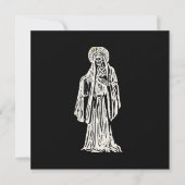 Santa Muerte Einladung (Vorderseite)