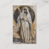 Santa Muerte Guardianship & Protection Praetkarte Visitenkarte (Vorderseite)