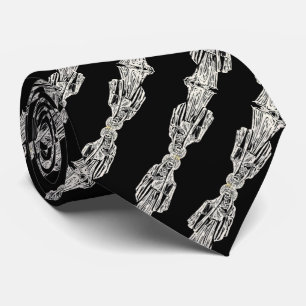 Santa Muerte Krawatte