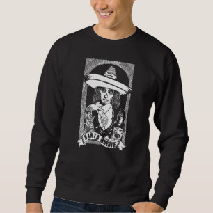 Santa Muerte Mexican Sugar Skull Dead Mexico Femal Sweatshirt