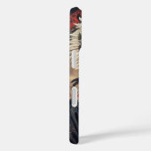 Santa Muerte mit roten Blume verziert Case-Mate iPhone Hülle (Rückseite / Rechts)