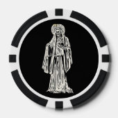 Santa Muerte Pokerchips (Vorderseite)