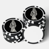 Santa Muerte Pokerchips (Stapel)