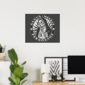 Santa Muerte Poster (Heimbüro)
