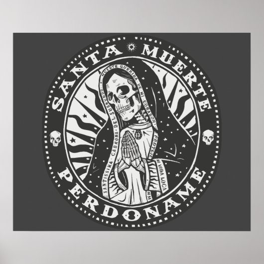 Santa Muerte Poster (Vorne)