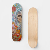 SANTA MUERTE SKATEBOARD (Vorderseite)