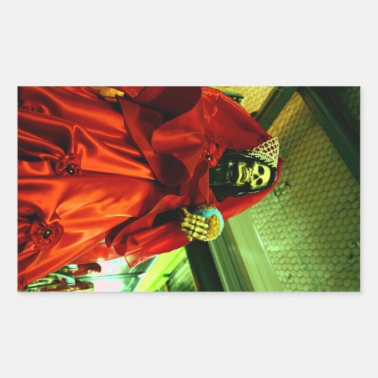 Santa Muerte Sticker (Vorderseite)