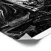 Santa Muerte und der Soldat c. 1951 Mexiko. Poster (Ecke)