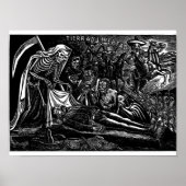 Santa Muerte und der Soldat c. 1951 Mexiko. Poster (Vorne)