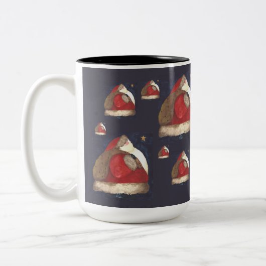 Santa multi - 2023 zweifarbige tasse (Links)