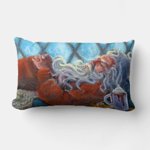 "Santa Napping"-Kissen Lendenkissen