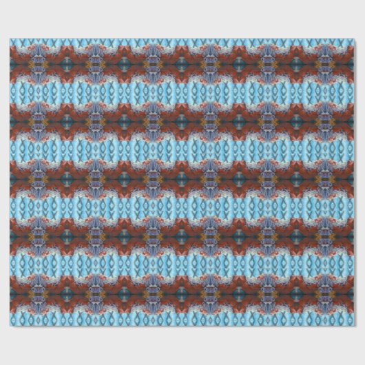 "Santa Napping" Spiegelreflex Geschenkpapier (Flach)