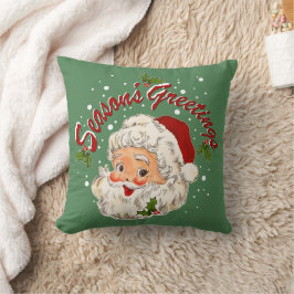 Santa Nein, 1 Weihnachtsgrüße Kissen