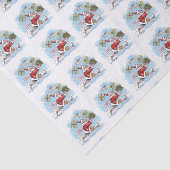 Santa Nicht vorbereitetes Gewebepapier Seidenpapier (Ausschnitt)