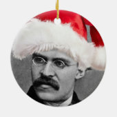 Santa Nietzsche Atheist Ornament (Hinten)