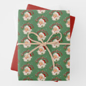 Santa No. 1 Seaons Greetings Geschenkpapier Set (Beispiel)
