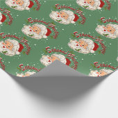 Santa No. 1 Season's Greetings Geschenkpapier (Ecke)
