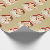 Santa No. 1 Wrapping Paper Geschenkpapier (Ecke)