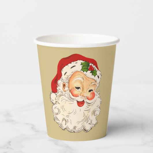 Santa No 2 Paper Cups Pappbecher (Rückseite)