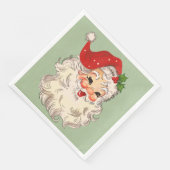 Santa No 3 Paper Dinner Napkins Serviette (Ecke)
