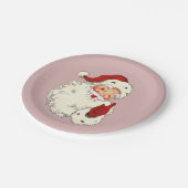 Santa No. 4 Papierplatte Pappteller (Schrägansicht)