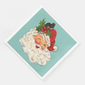Santa No 5 Paper Dinner Napkins Serviette (Ecke)