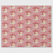 Santa No, 6 Believe Geschenkpapier (Flach)