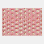 Santa No, 6 Believe Geschenkpapier Set (Vorderseite)