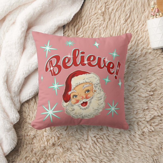 Santa No, 6 Believe Kissen (Decke)