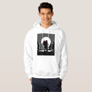 Santa Noir – Schwarzer und Weißer Weihnachtsmann m Hoodie