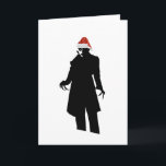 Santa nosferatu feiertagskarte<br><div class="desc">"santa nosferatu" , "christmas nosferatu", "santa claus vampire", "santa vampire", "christvampire", "xmas vampire", "christvampire", "gotische Weihnachten", "gotische Weihnachten", "hässliche Weihnachten",  "santa,  "santa" Weihnachten,  Weihnachten,  Glitzer,  Horror,  Schwarz,  Schwarz,  Schwarz,  beängstigend,  Nosferatu,  Vampire,  "Horror-Weihnachten""beängstigende Weihnachten""Weihnachten"Weihnachten"Weihnachten-Heiligtum</div>
