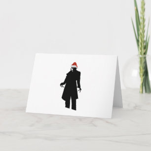 Santa nosferatu feiertagskarte
