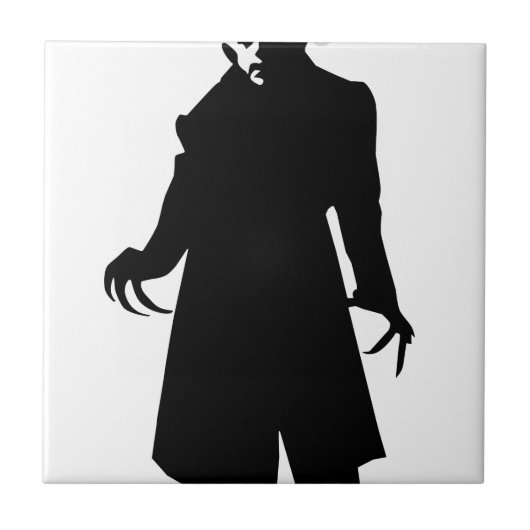 Santa nosferatu fliese (Vorderseite)